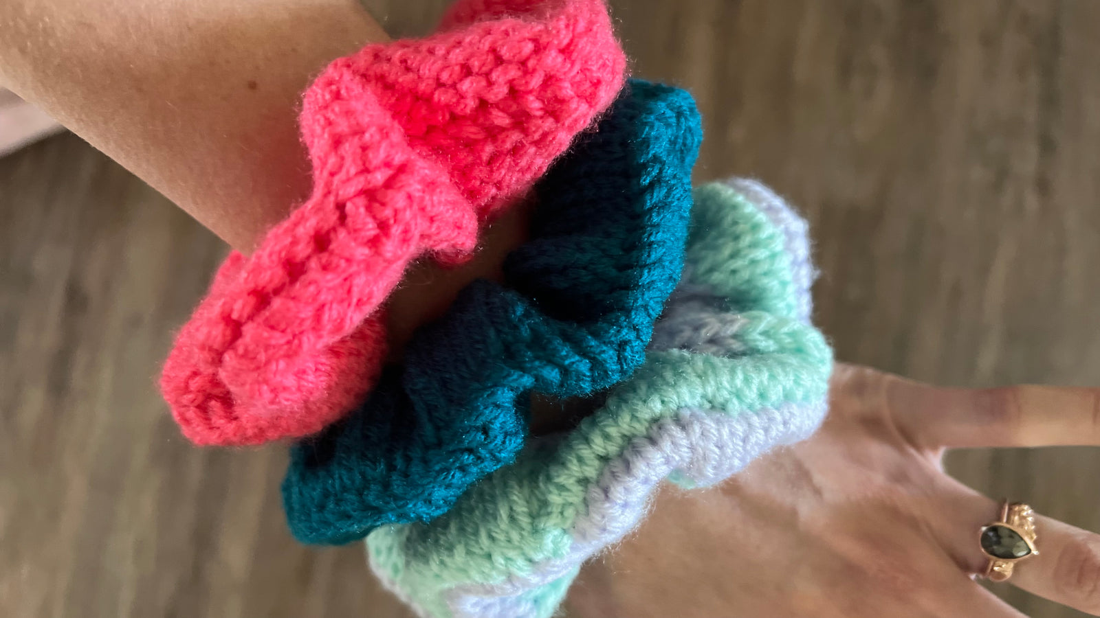 Original Custom 1-2 Loop Crochet & Knitting Tension Rings 