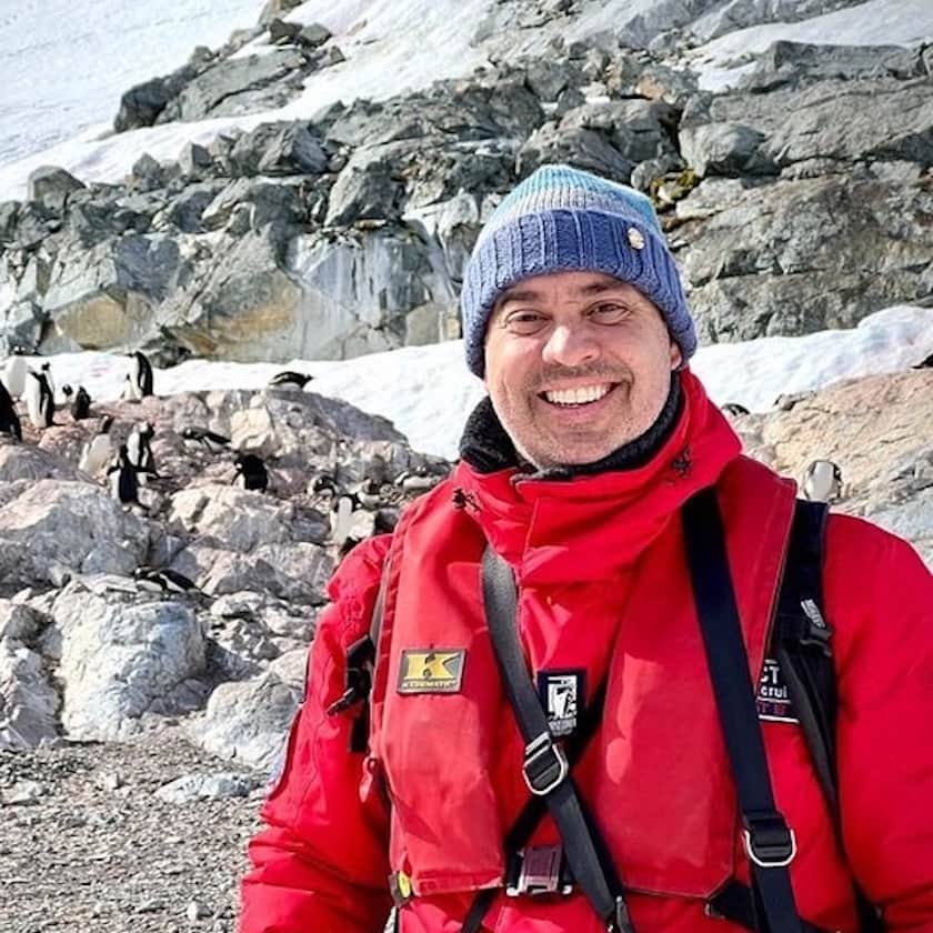 winter glacier national park handknit beanie