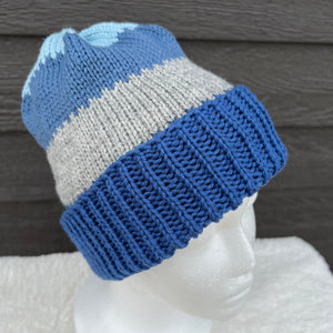 Winter Glacier National Park Knitted Hat