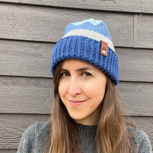 Winter Glacier National Park Knitted Hat