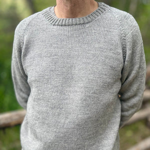 Men’s Classic Crewneck Sweater | Worsted Weight, 100% U.S. Wool