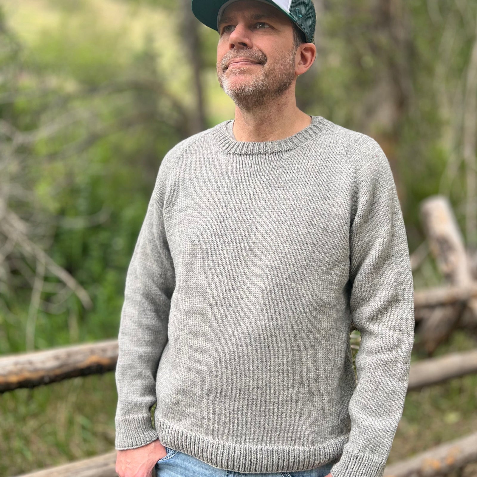 Men’s Classic Crewneck Sweater | Worsted Weight, 100% U.S. Wool
