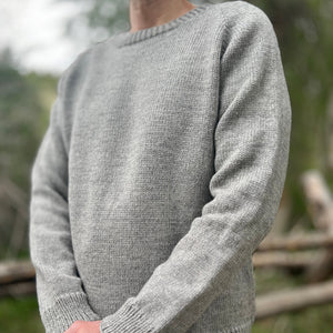 Men’s Classic Crewneck Sweater | Worsted Weight, 100% U.S. Wool