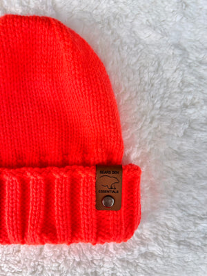 Hunters Orange Knit Hat