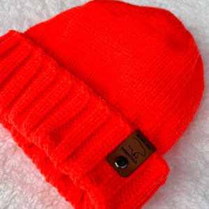 Hunters Orange Knit Hat