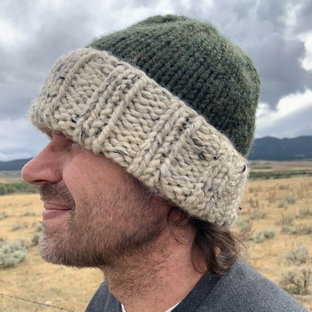 Chunky Knit Camping Hat