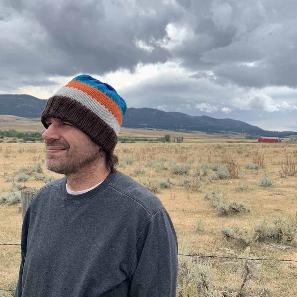 Knit Yellowstone National Park Grand Prismatic Hat