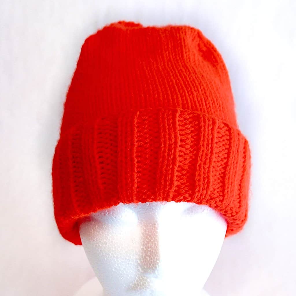 Hunters Orange Knit Hat