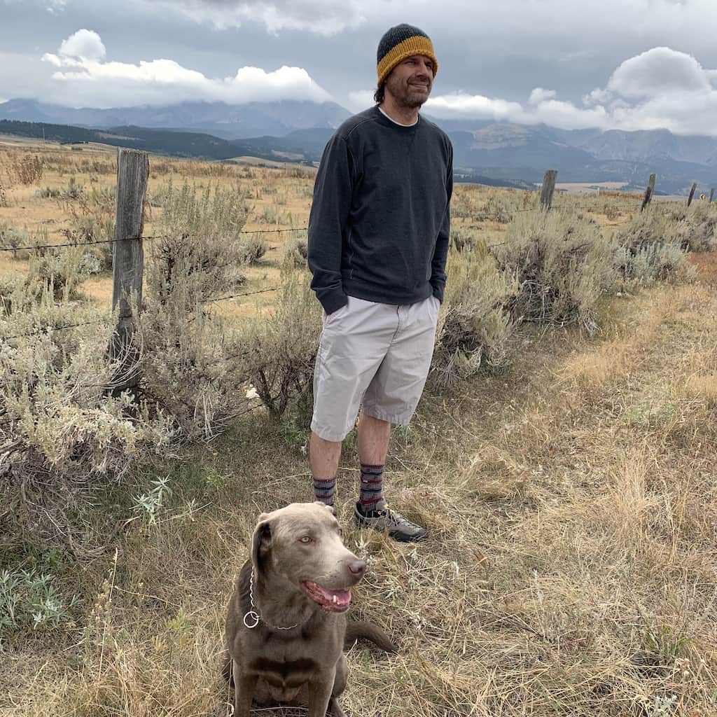 Chunky Hand Knit Golden Briquette Hat