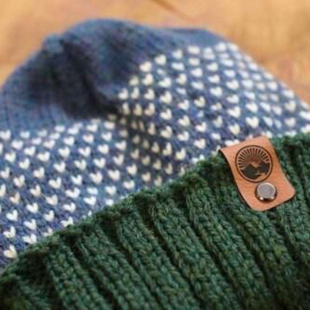 Swan Valley Connections Knit Snowflake Beanie