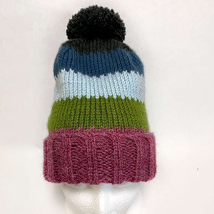 Wildflower Knit Glacier National Park Hat